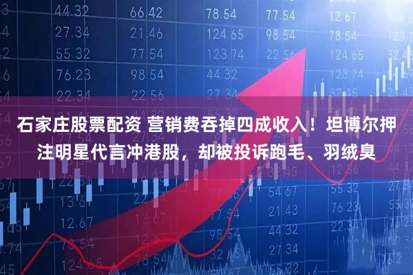 石家庄股票配资 营销费吞掉四成收入！坦博尔押注明星代言冲港股，却被投诉跑毛、羽绒臭